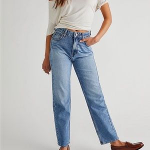 We The Free The Pacifica High Rise Straight Leg Jeans